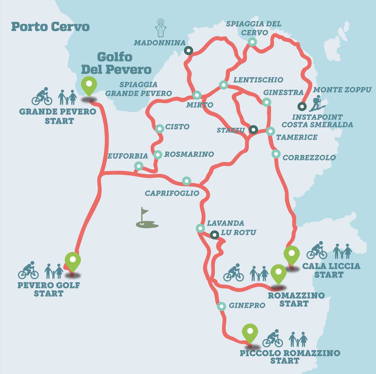 Pevero Health Trail - Trekking in Costa Smeralda